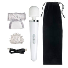 Load image into Gallery viewer, Cloud 9 Health &amp; Wellness Wand Kit 30 Function White
