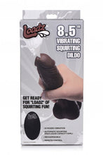 Load image into Gallery viewer, Loadz 8.5in Vibrating Dildo Squirting
