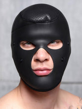 Load image into Gallery viewer, Master Series Scorpion Hood Blindfold &amp; Face Mask Neoprene
