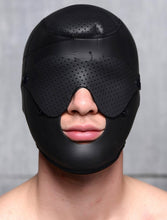 Load image into Gallery viewer, Master Series Scorpion Hood Blindfold &amp; Face Mask Neoprene
