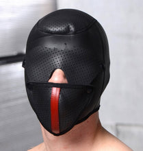 Load image into Gallery viewer, Master Series Scorpion Hood Blindfold &amp; Face Mask Neoprene
