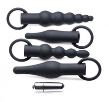 Load image into Gallery viewer, Master Series Premium Ringed Rimmers 3x Rimming Anal Training Set
