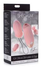 Load image into Gallery viewer, Inmi Shegasm Tandem Teaser 10x Clitoral Stimulator &amp; Egg
