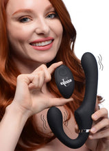 Load image into Gallery viewer, Strap U Mighty Rider 10x Vibrating Strapless Strap-on
