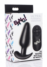 Load image into Gallery viewer, Bang! 21x Vibrating Silicone Butt Plug W/ Remote
