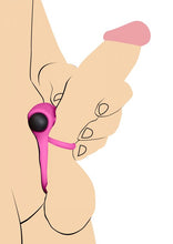 Load image into Gallery viewer, Bang! Silicone Cock Ring &amp; Bullet W/ Remote
