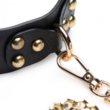 Load image into Gallery viewer, Master Series Black &amp; Gold Bondage Set
