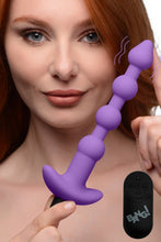 Load image into Gallery viewer, Bang! Vibrating Silicone Anal Beads &amp; Remote
