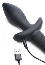 Load image into Gallery viewer, Tailz Waggerz Moving Vibrating Puppy Tail Anal Plug
