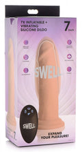 Load image into Gallery viewer, Swell 7x Inflatable Vibrating 7in Dildo W- Remote
