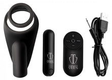 Load image into Gallery viewer, Trinity 4 Men 7x Silicone C- Ring W- Taint Stimulator
