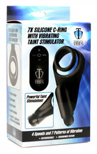 Load image into Gallery viewer, Trinity 4 Men 7x Silicone C- Ring W- Taint Stimulator
