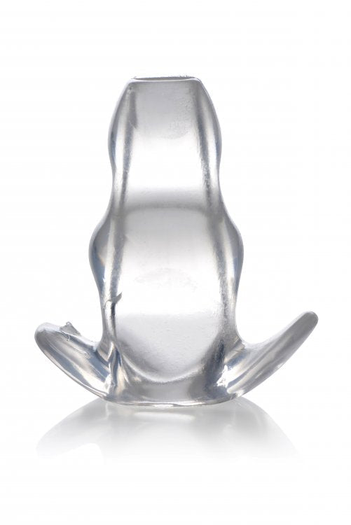 Master Series Clear View Hollow Anal Plug