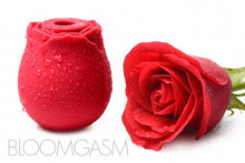 Load image into Gallery viewer, Inmi Bloomgasm Wild Rose 10x Suction Clit Stimulator
