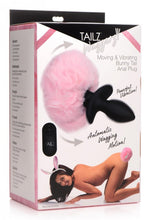 Load image into Gallery viewer, Tailz Waggerz Moving &amp; Vibrating Bunny Tail Plug
