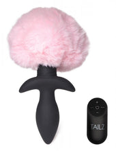 Load image into Gallery viewer, Tailz Waggerz Moving &amp; Vibrating Bunny Tail Plug
