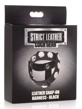 Load image into Gallery viewer, Strict Leather Cock Gear Snap On Harness Black
