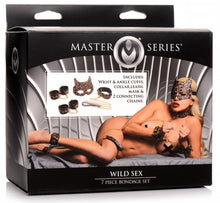 Load image into Gallery viewer, Master Series Wild Sex 7pc Bondage Set
