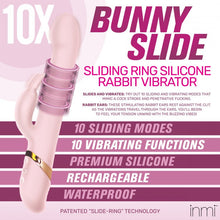 Load image into Gallery viewer, Inmi Bunny Slide Sliding Ring Rabbit Vibrator
