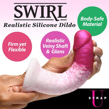 Load image into Gallery viewer, Strap U Real Swirl Realistic Dildo
