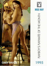 Load image into Gallery viewer, Playboy Centerfold Collector Cards 1994 Thru 1996 #51 Cindy Brown
