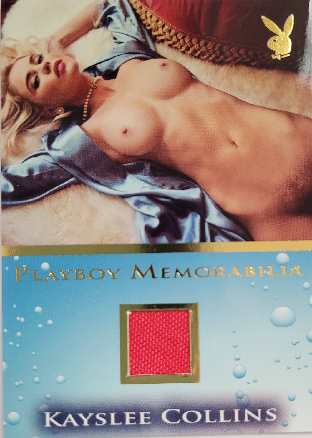 PLAYBOY'S BATHING BEAUTIES GOLD MEMORABILIA KAYSLEE COLLINS