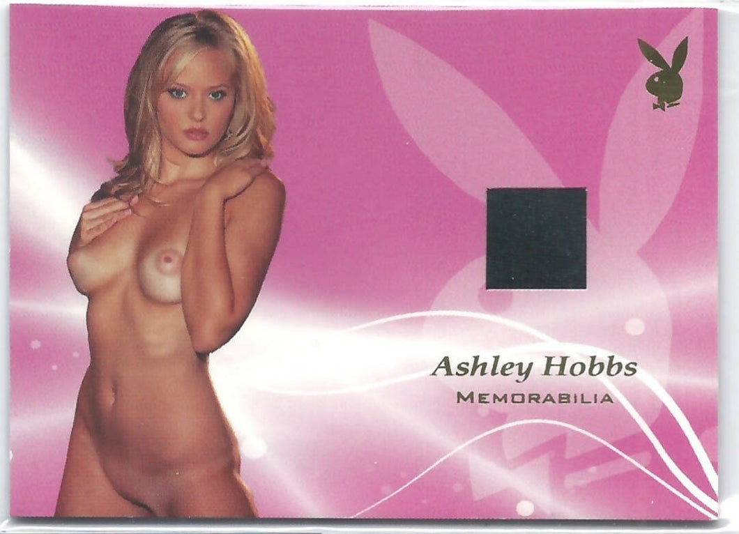 Playboy Centerfold Update 6 Ashley Hobbs Spotlight Memorabilia Card