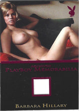 Load image into Gallery viewer, Playboy Lingerie Dreams Barbara Hillary Pink Foil Archived Memorabilia Card

