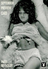 Load image into Gallery viewer, Playboy August Edition September Preview Card Patti Reynolds #1PR

