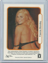 Load image into Gallery viewer, Playboy Natural Beauties Fawnia Mondey Autograph Card
