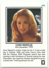 Load image into Gallery viewer, Playboy Centerfold Update 2 (1997 - 1999) Cara Wakelin Card #70
