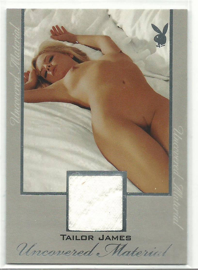 Playboy Vault Tailor James US Memorabilia Card (Silver)