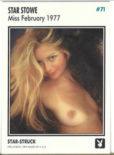 Load image into Gallery viewer, Playboy February Edition Star Stowe Card #71
