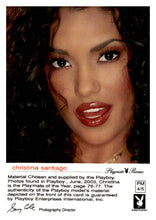 Load image into Gallery viewer, PLAYMATE REVIEW Memorabilia - CHRISTINA SANTIAGO #4 of 5

