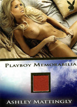 Load image into Gallery viewer, Playboy Daydreams Memorabilia Card Ashley Mattingly
