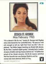 Load image into Gallery viewer, Playboy February Edition Jessica St. George Card #36
