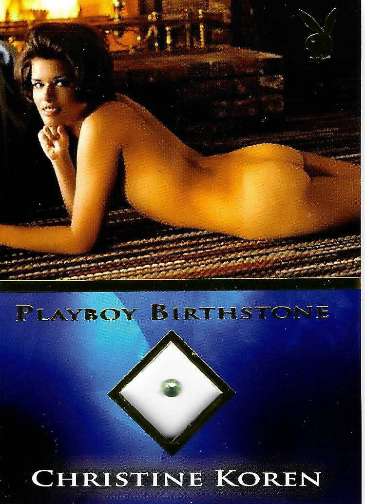 Playboy Daydreams Birthstone Card Christine Koren