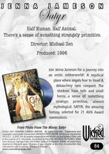Load image into Gallery viewer, 2004 Wicked Trading Cards Jenna Jameson&#39;s Wicked Anthology Card #84
