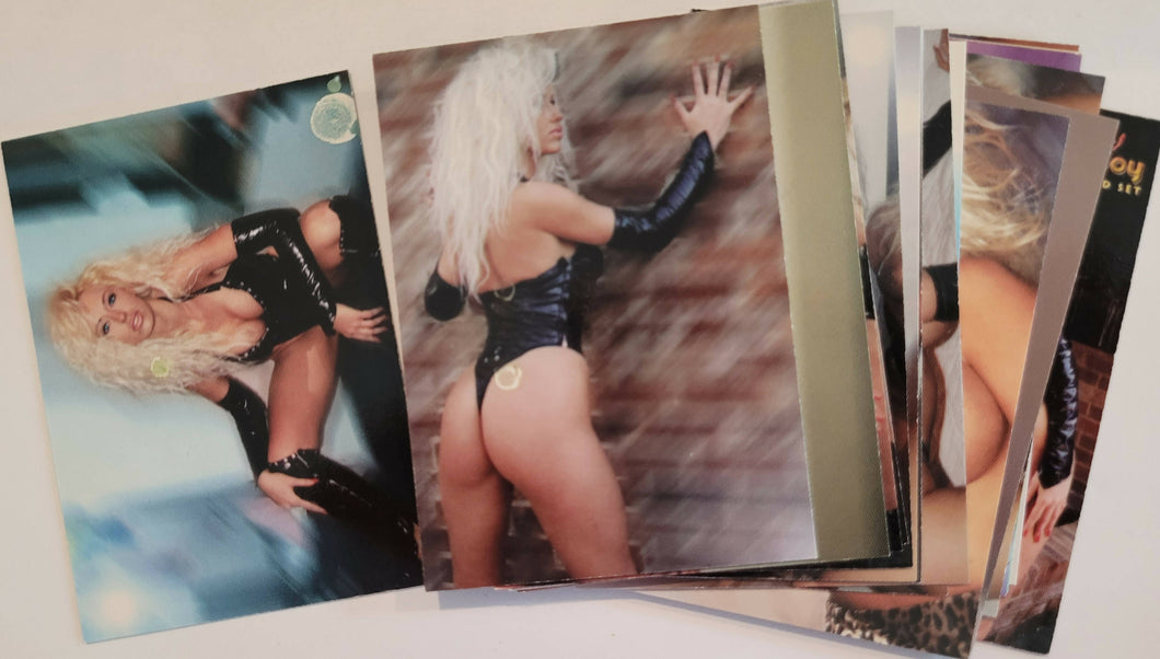 CHRISSY MOUNT JOY TRADING CARD SET SERIES I 18 CARD SET CARDS # 2 & # 3 have white circle