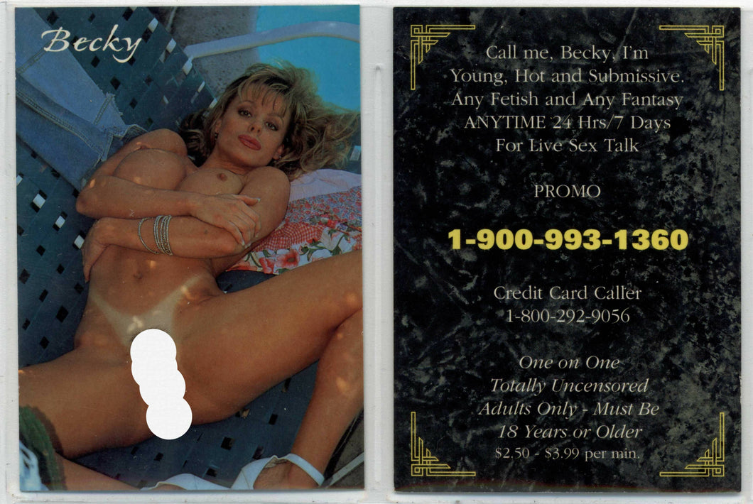 Becky Sunshine promo cards [2 cards]