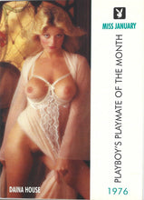 Load image into Gallery viewer, Playboy January Edition Daina House Card #69
