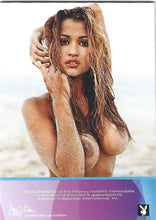 Load image into Gallery viewer, Playboy Lingerie Dreams Alley Baggett Gold Foil Memorabilia Card
