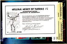 Load image into Gallery viewer, Hellina: Heart Of Thorns #1 - Autographed Edition #164/500- with COA - excellent condition
