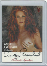 Load image into Gallery viewer, Playboy Centerfold Update 94-96 Angie Everhart Red Foil Autograph Card
