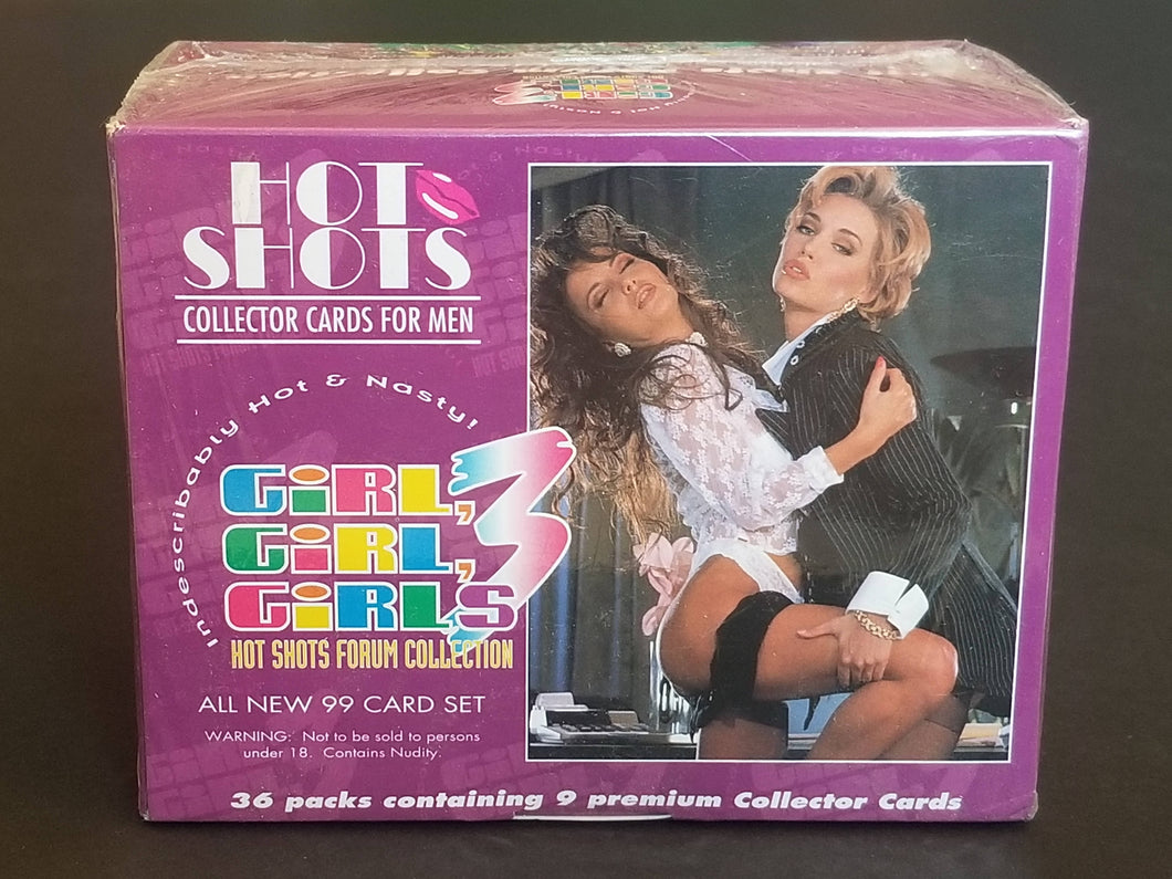 Hot Shots Girl Girl Girls Series 3 Factory Sealed Box 1995