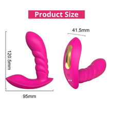 Load image into Gallery viewer, Honey &amp; Naughty Smart App Butterfly Panties Dildo Vibrator
