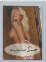 Load image into Gallery viewer, Playboy Playmates Rebecca Scott Autograph Card RS/P 2
