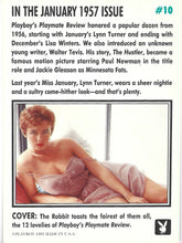 Load image into Gallery viewer, Playboy January Edition Cover Lynn Turner Card #10
