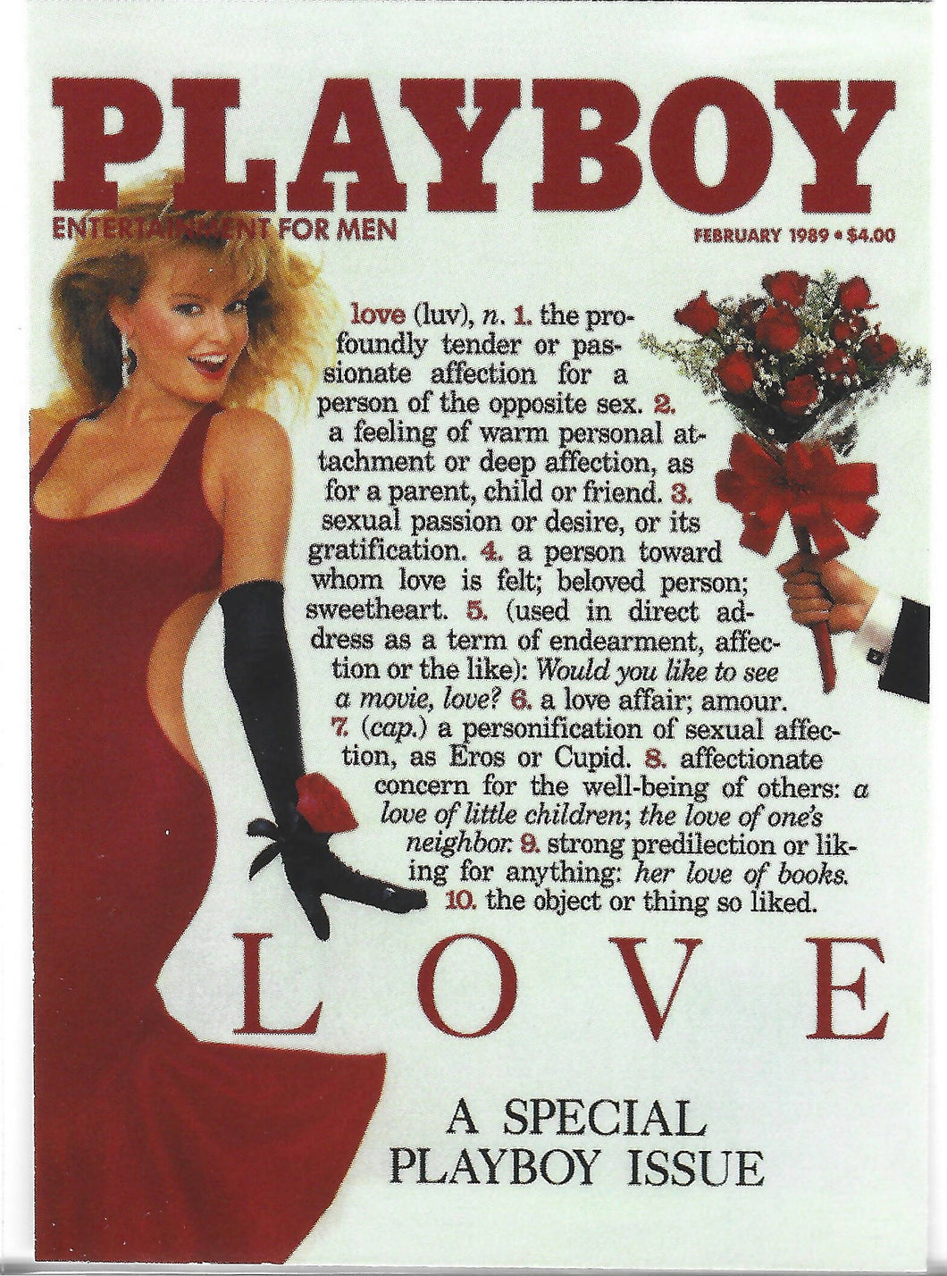 Playboy February Edition Cover Michelle Smith Card #106