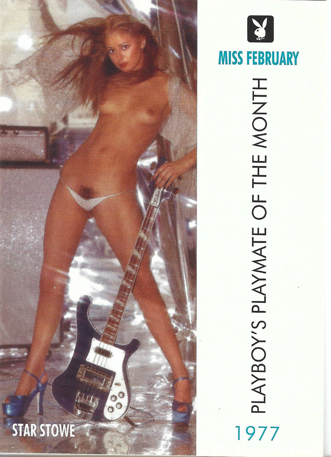 Playboy February Edition Star Stowe Card #72